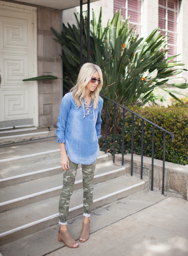 camo pants.