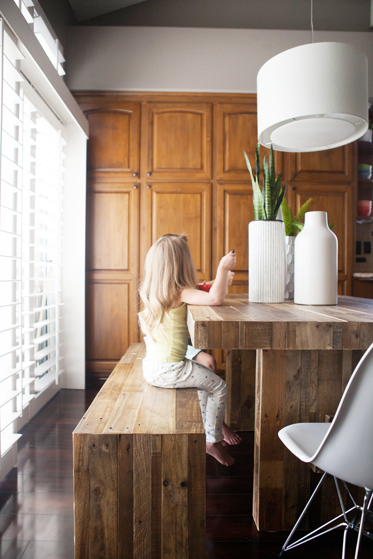 west elm bench.