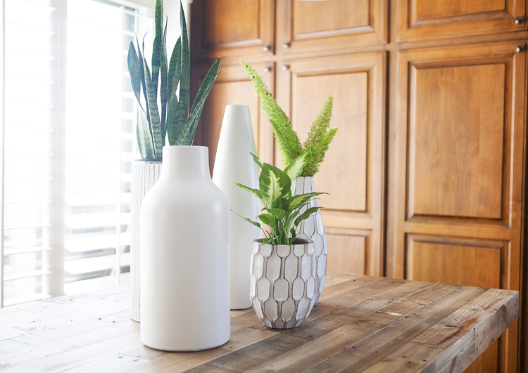 west elm ceramic white vase