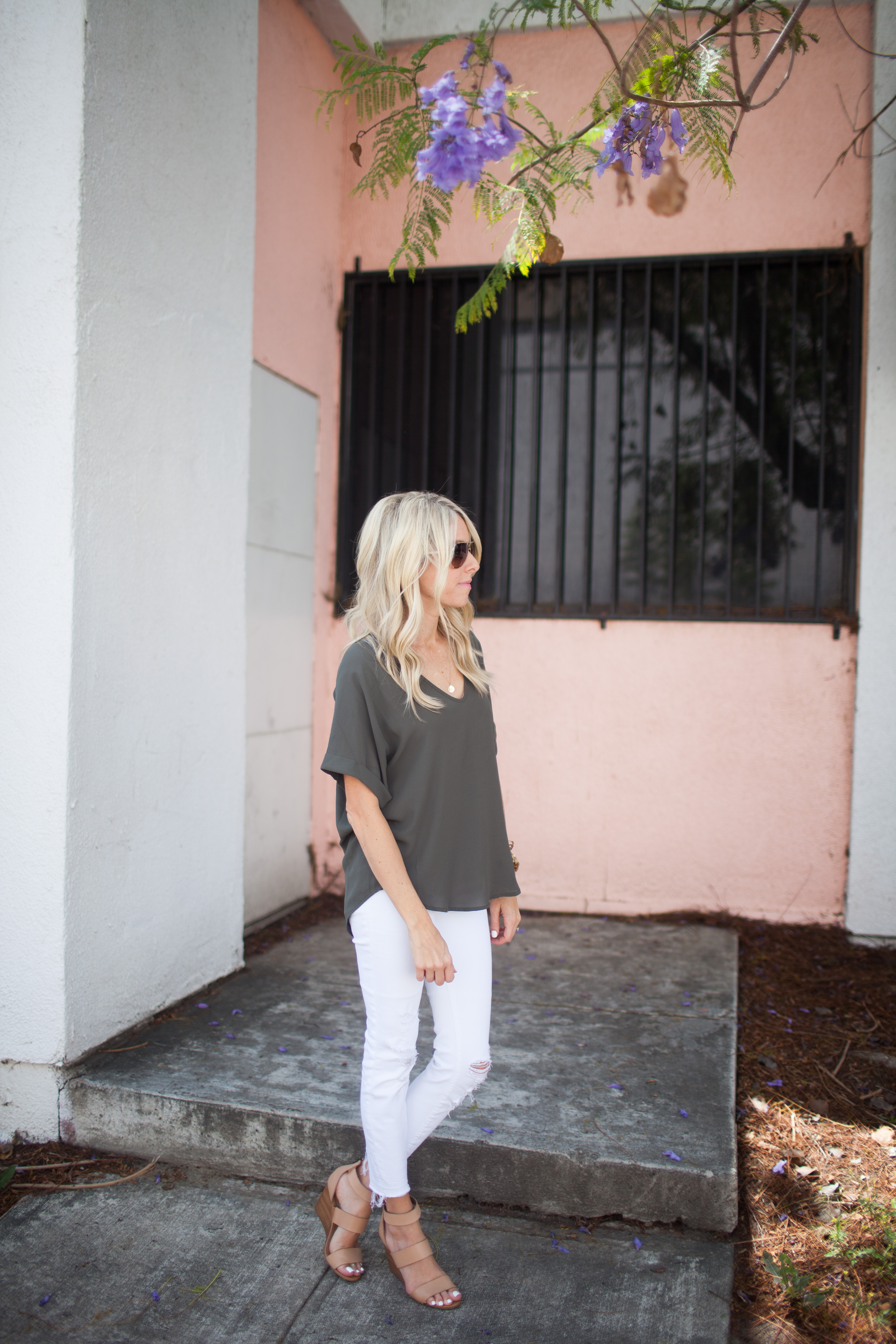 Kailee-wright-olive-shirt-nordstrom