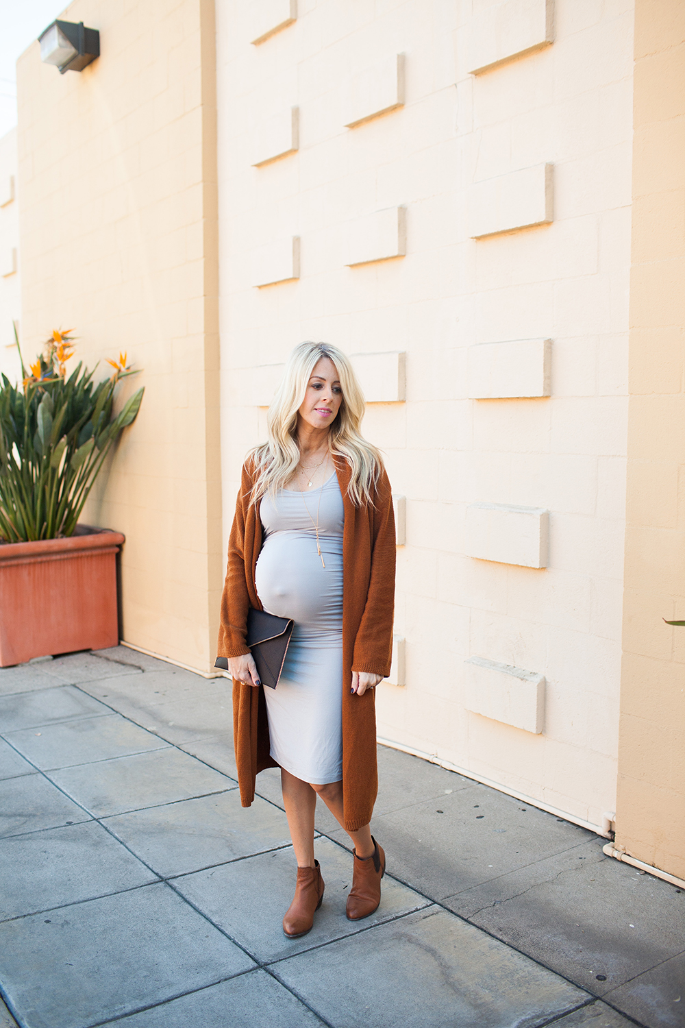 kailee-wright_grey-dress-long-cardigan