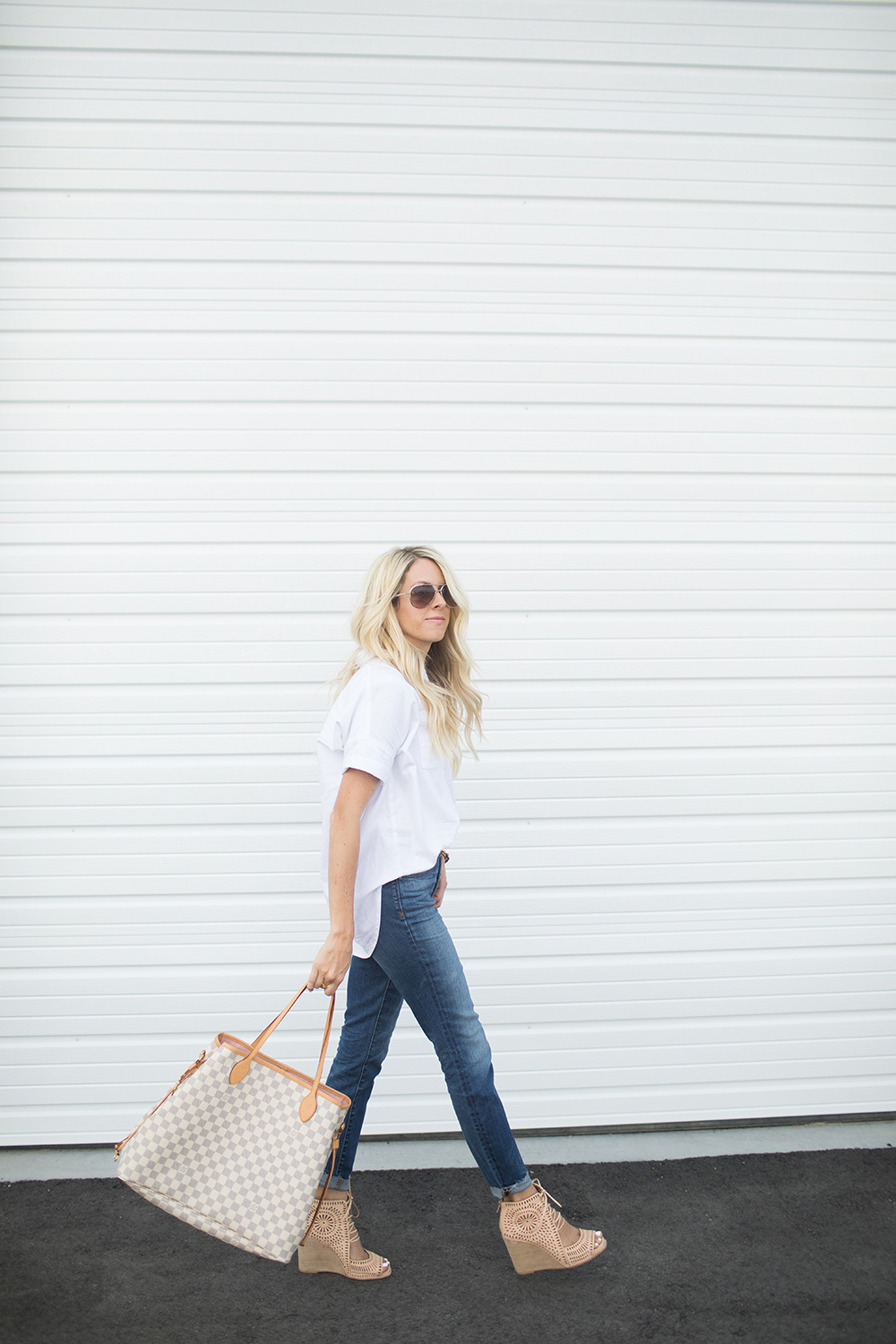 Kailee Wright_Madewell White Button Up