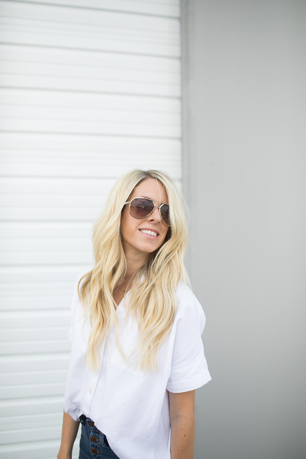 Kailee Wright_Madewell White Button Up