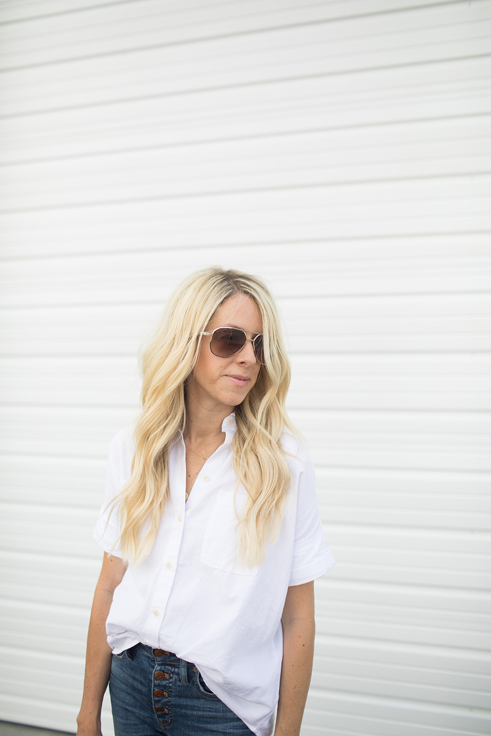 Kailee Wright_Madewell White Button Up