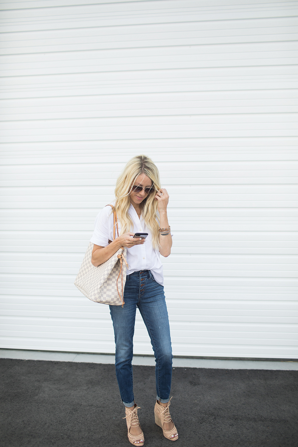 Kailee Wright_Madewell White Button Up