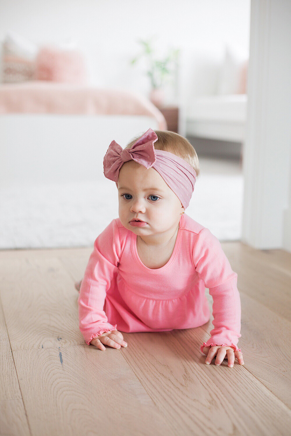 kailee wright harper peek pink dress