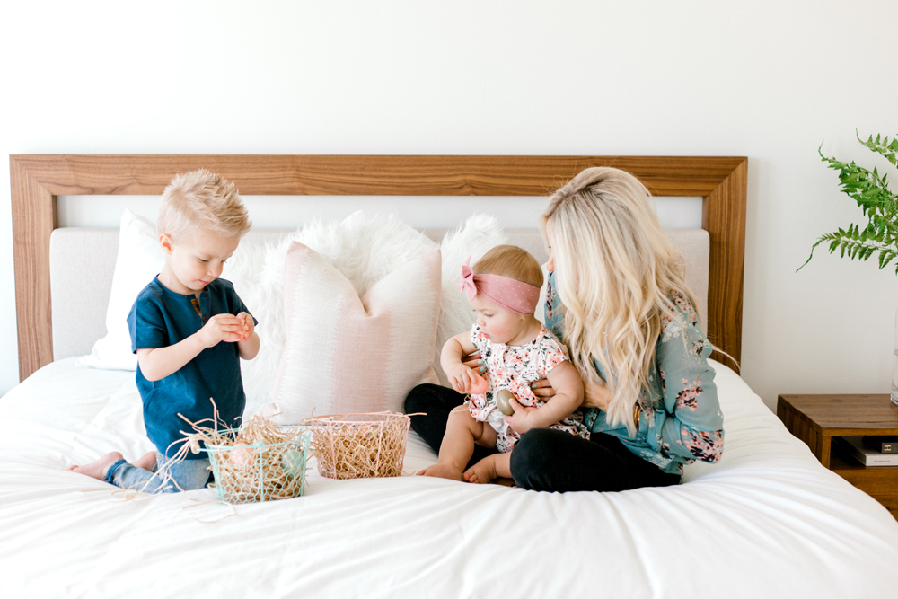 kailee wright easter traditions babies