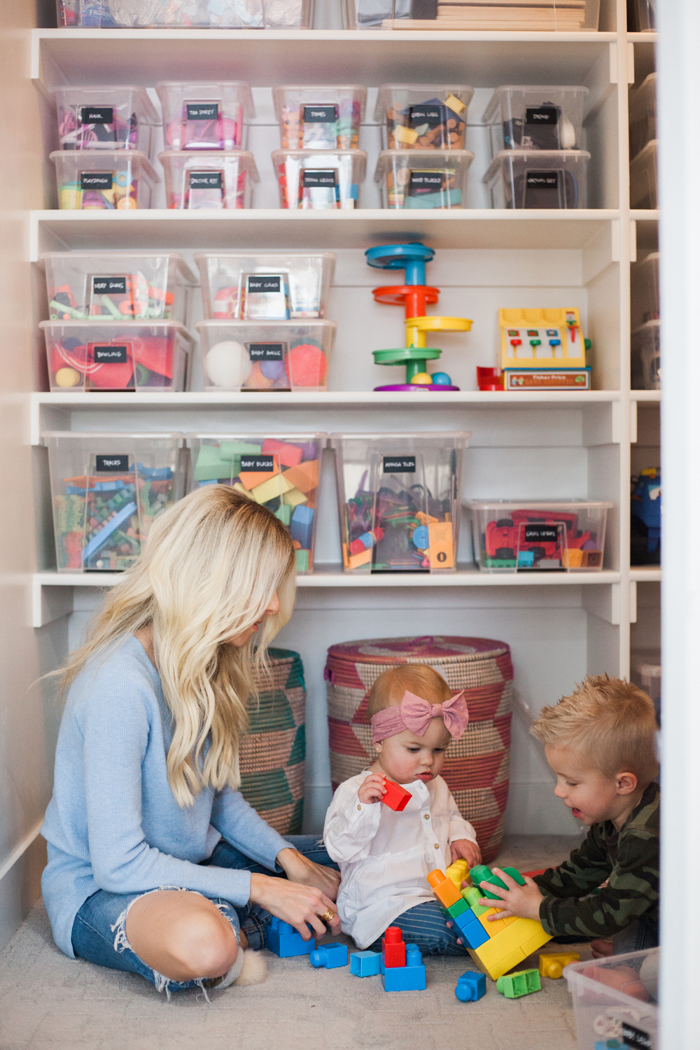 Kailee Wright Playroom Closet