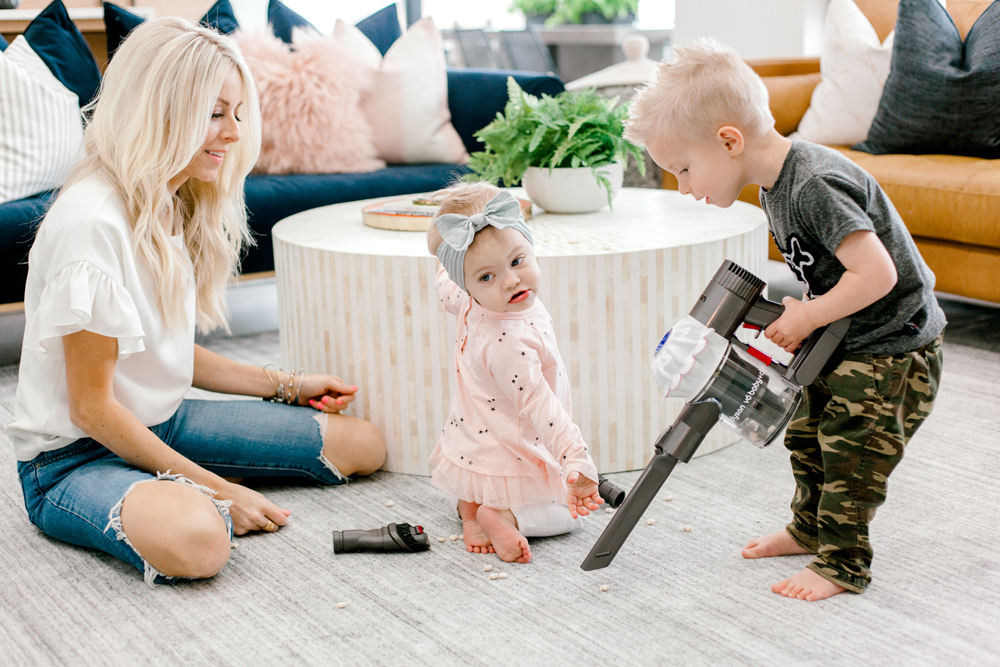 Kailee Wright Dyson vacuum
