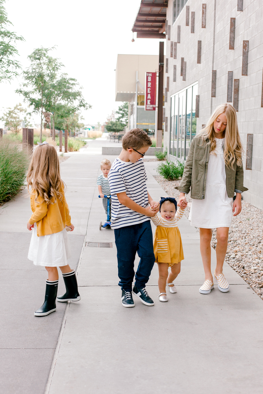 Kailee Wright back to school traditions Hanna Andersson