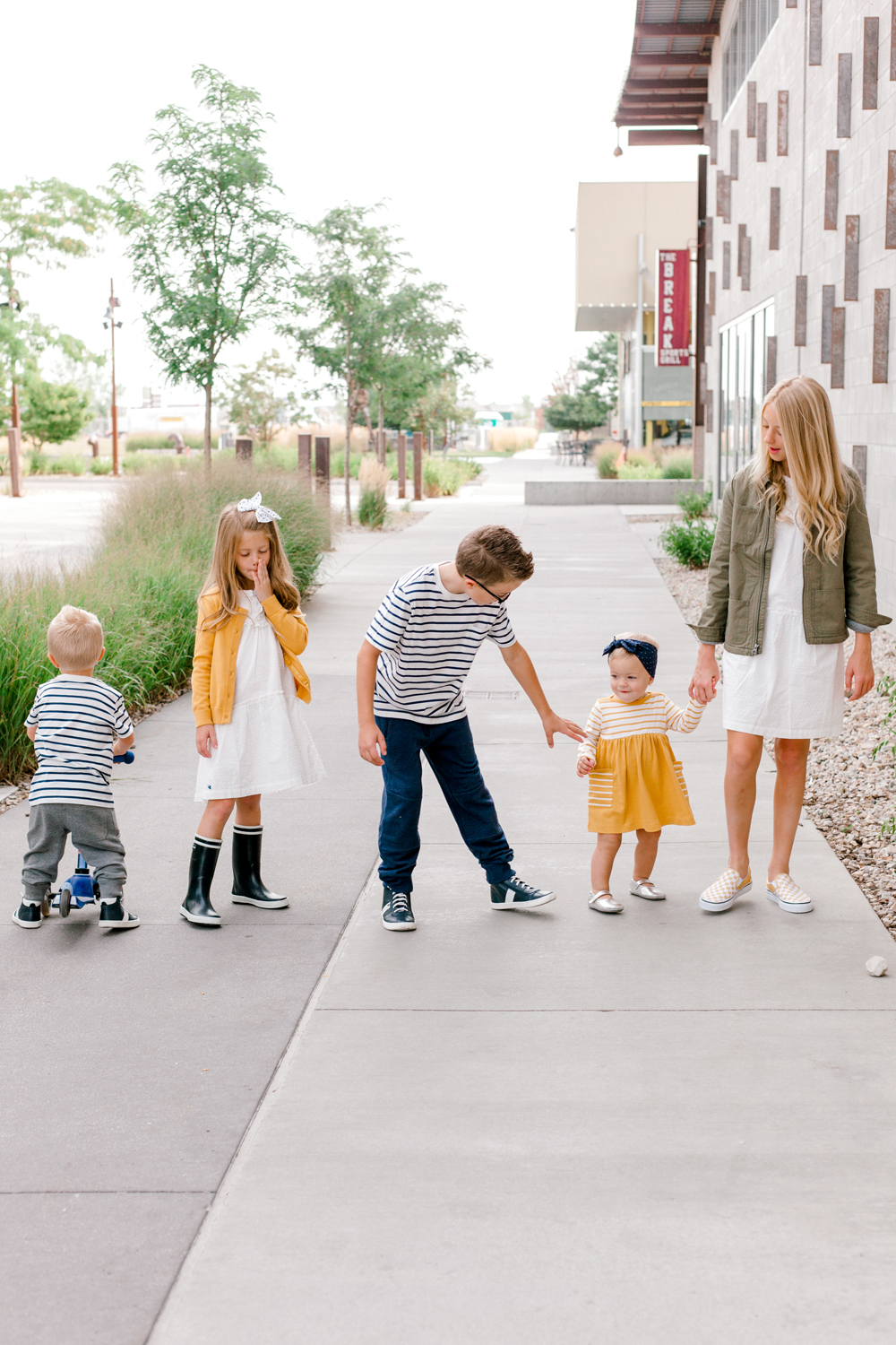 Kailee Wright back to school traditions Hanna Andersson