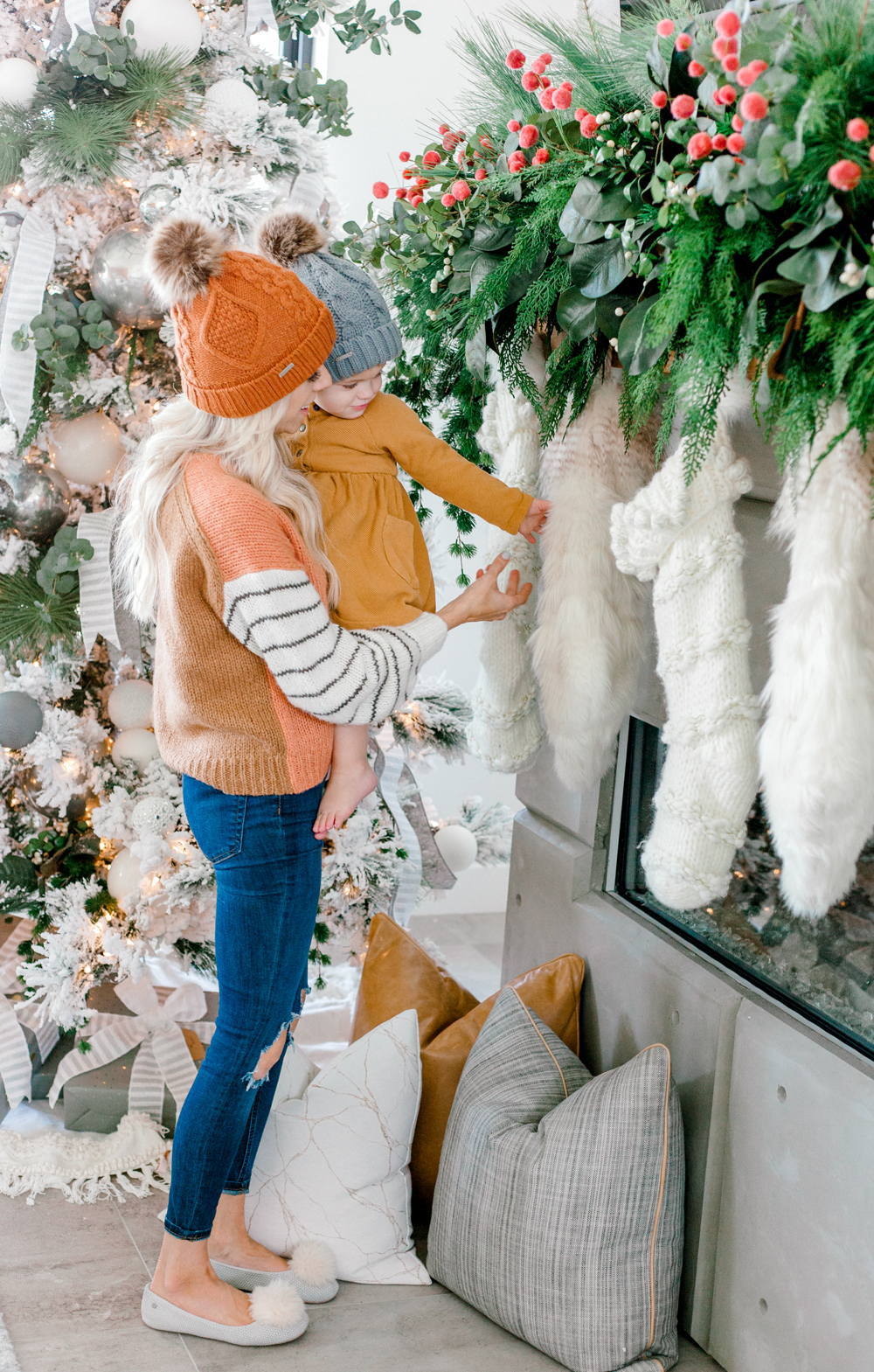 Kailee Wright Chirstmas decorations anthropologie stockings