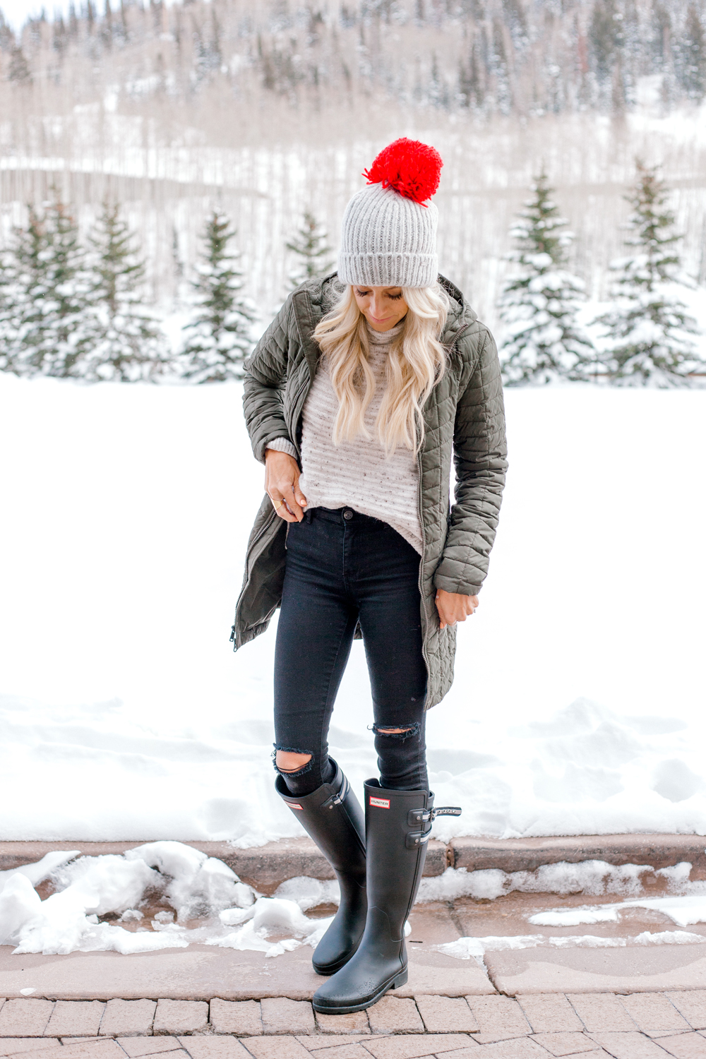 Kailee Wright Nordstrom Hunter Boots