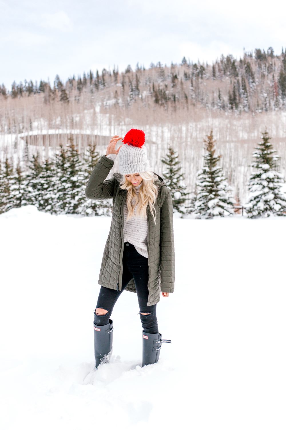 Kailee Wright Nordstrom Hunter Boots