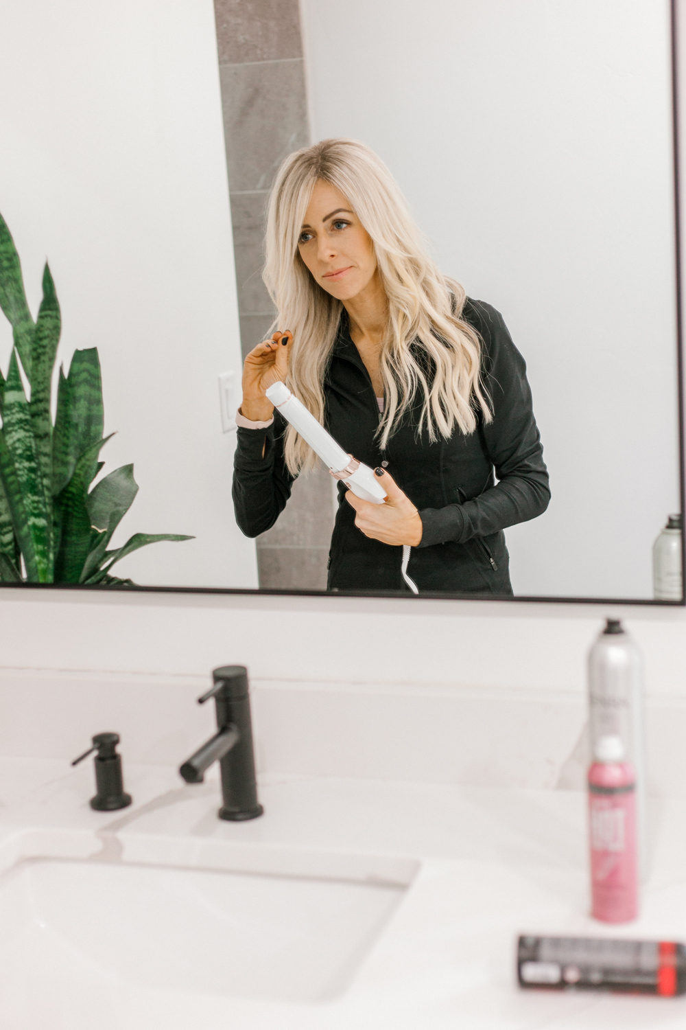 Kailee Wright T3 curling iron and Best Hair Products