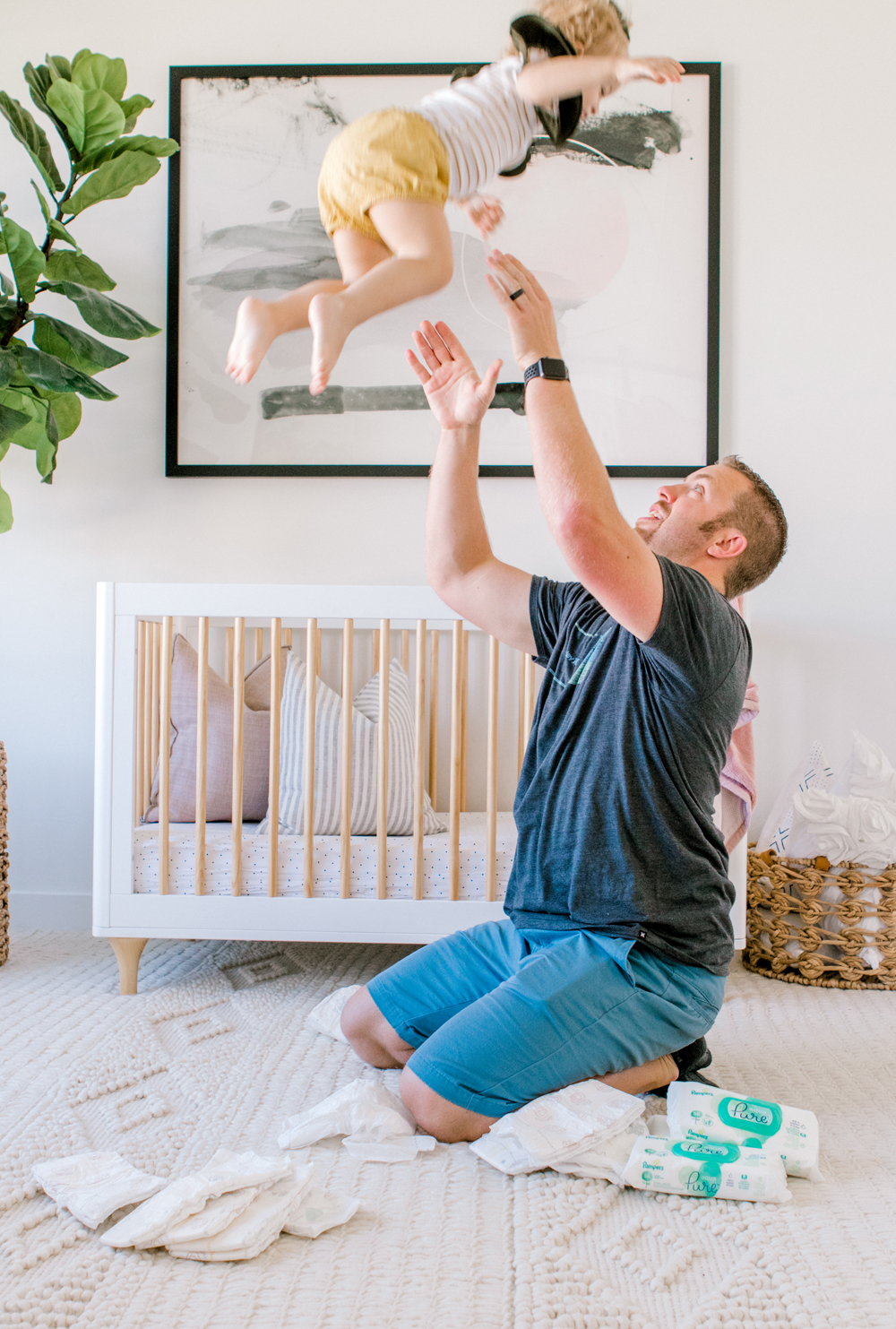 Kailee Wright Pampers Pure Fathers day
