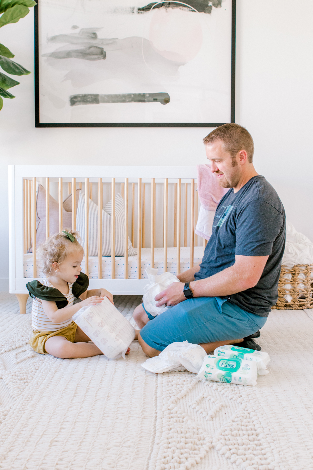 Kailee Wright Pampers Pure Fathers day