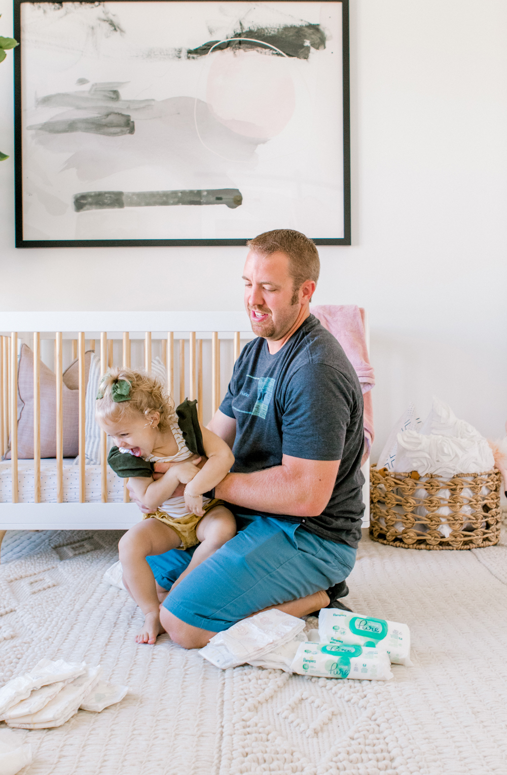 Kailee Wright Pampers Pure Fathers day