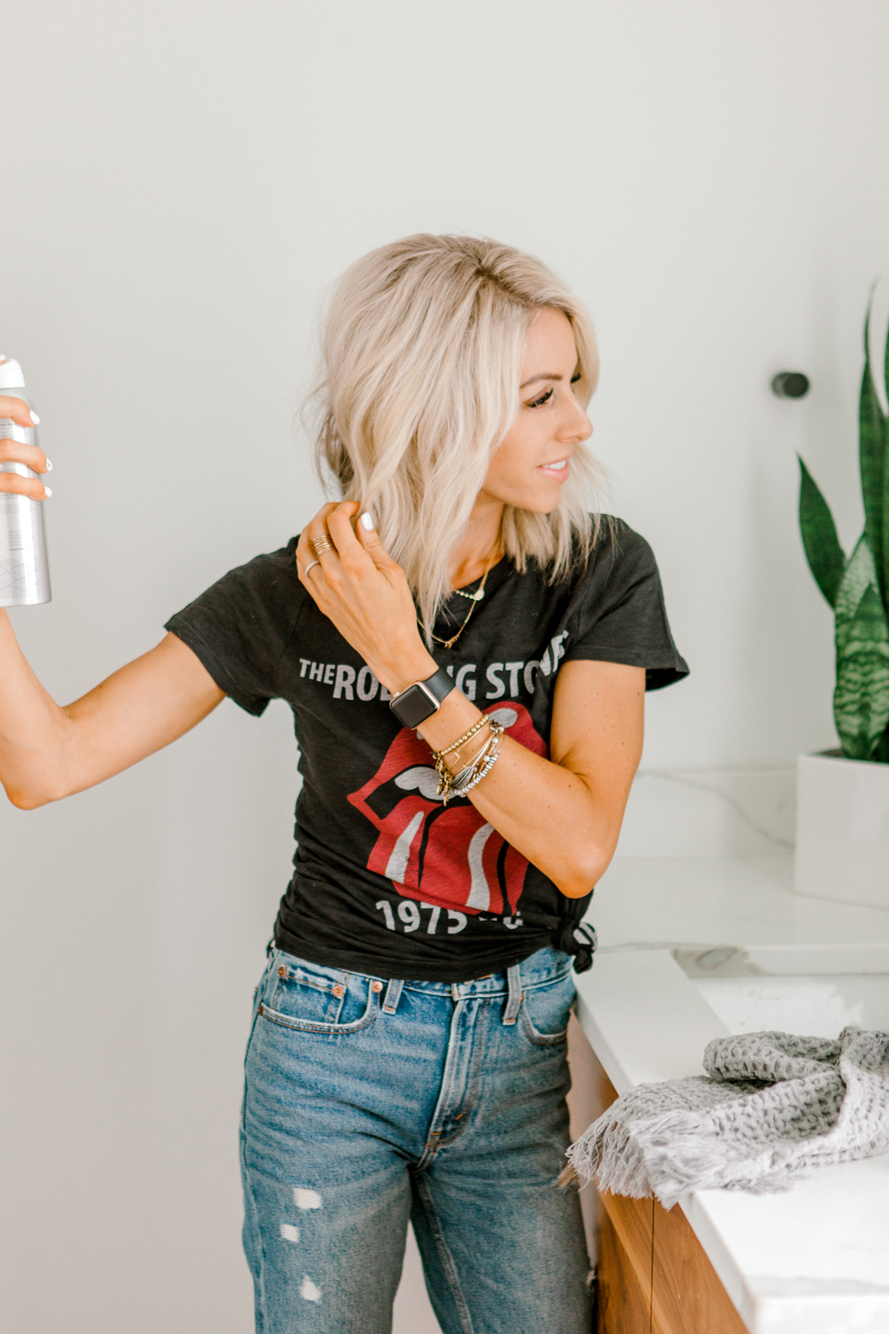Kailee Wright Navy hair care