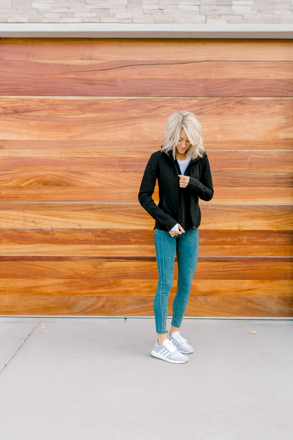 kailee wright Lululemon workout layers