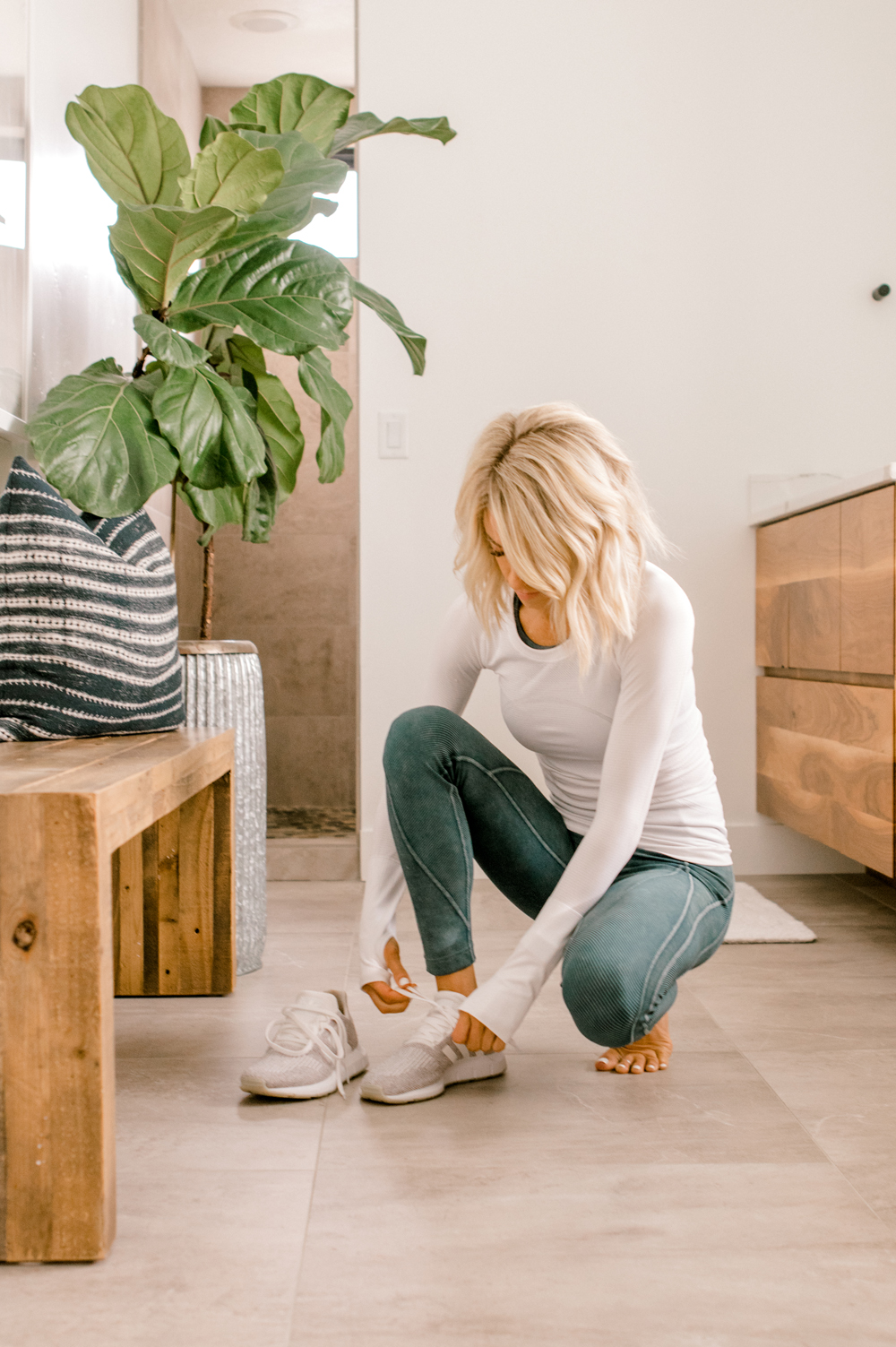 kailee wright Lululemon workout layers