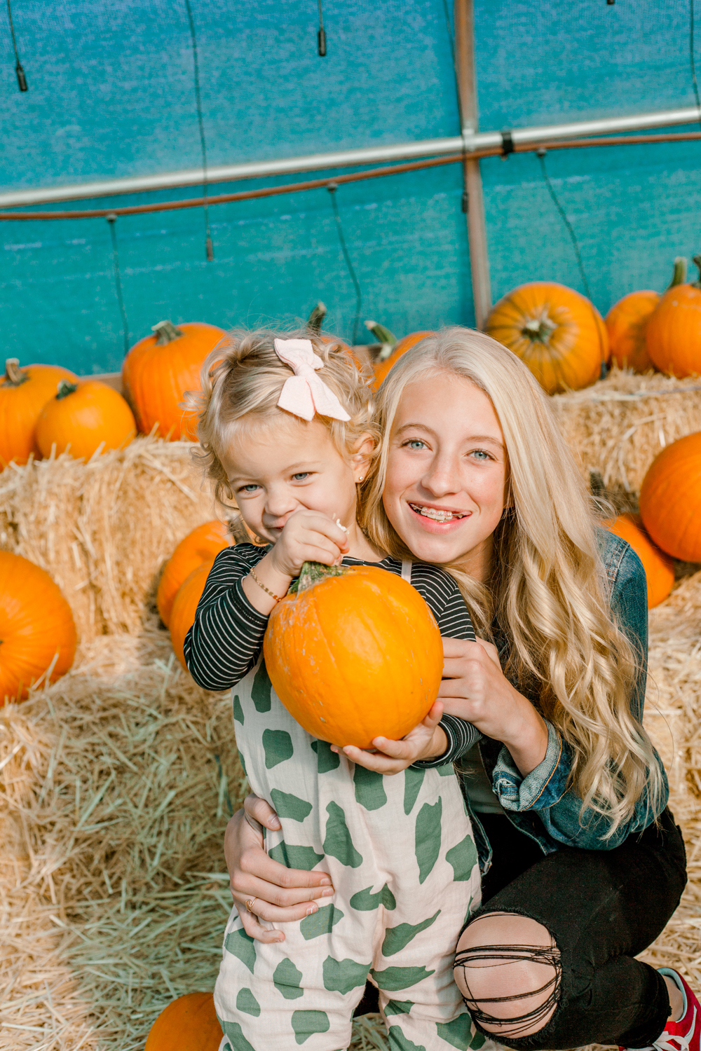 Kailee Wright Nordstrom kids pumpkin patch