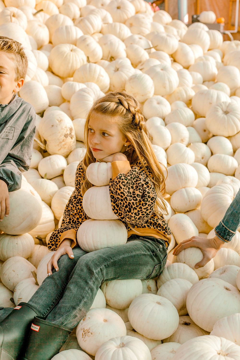 Kailee Wright Nordstrom kids pumpkin patch