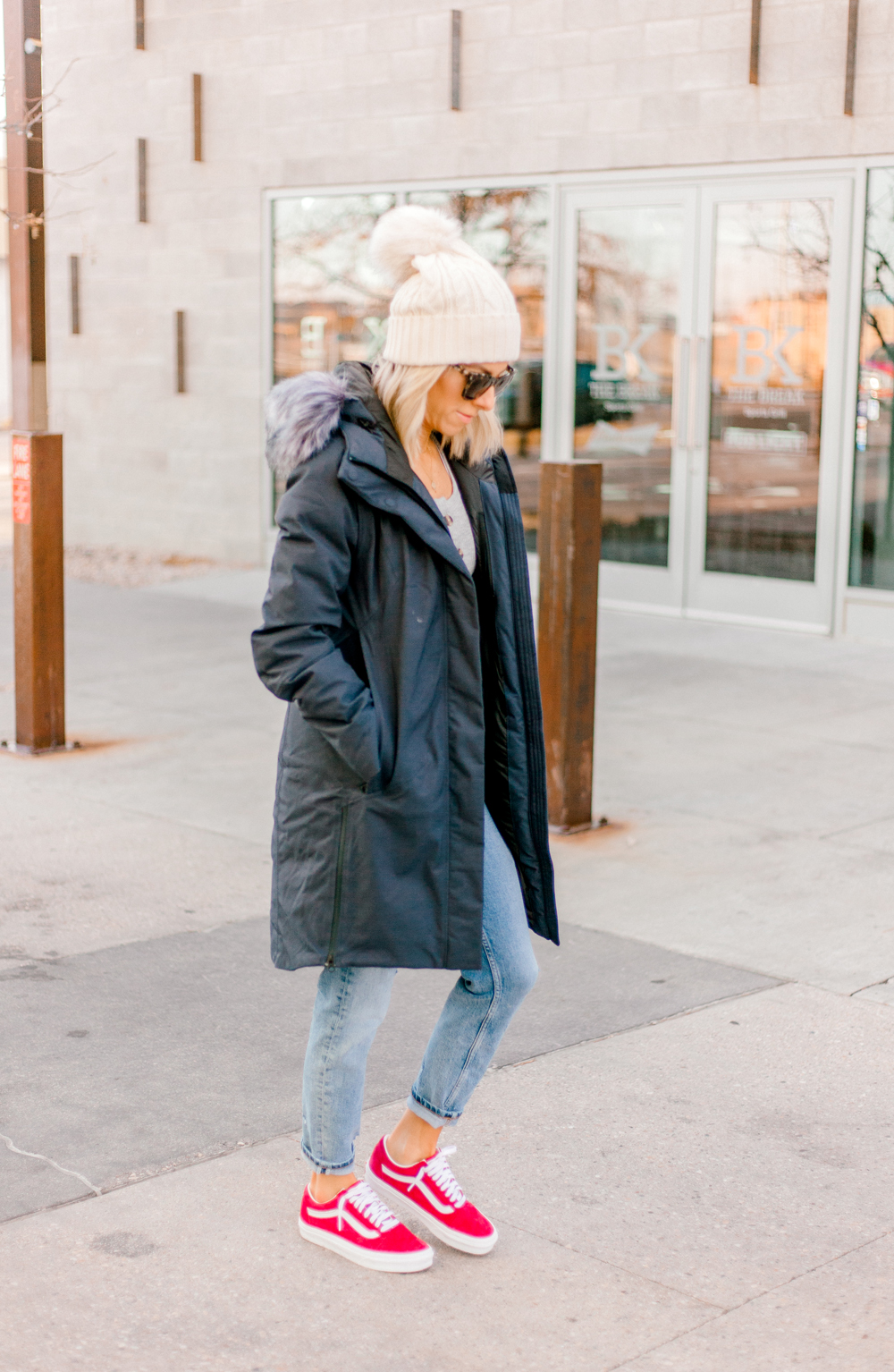 Kailee Wright North Face Coat