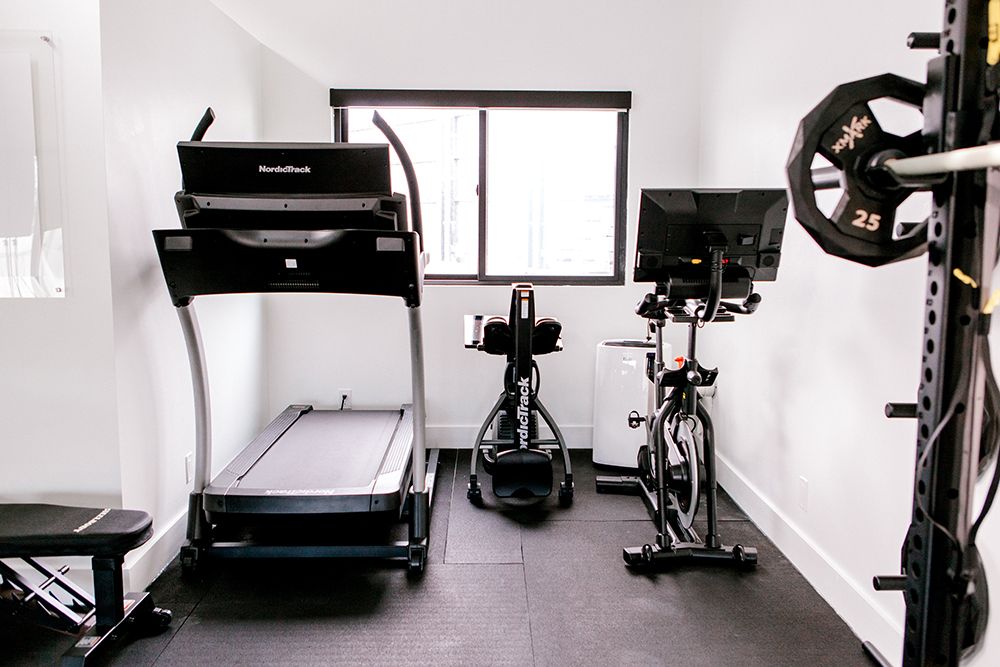 Kailee Wright Workout room