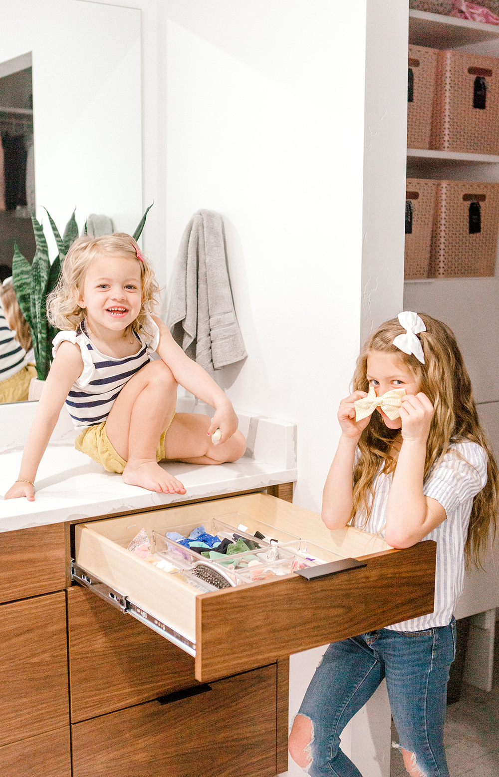 Kailee Wright Kids Bathroom container store