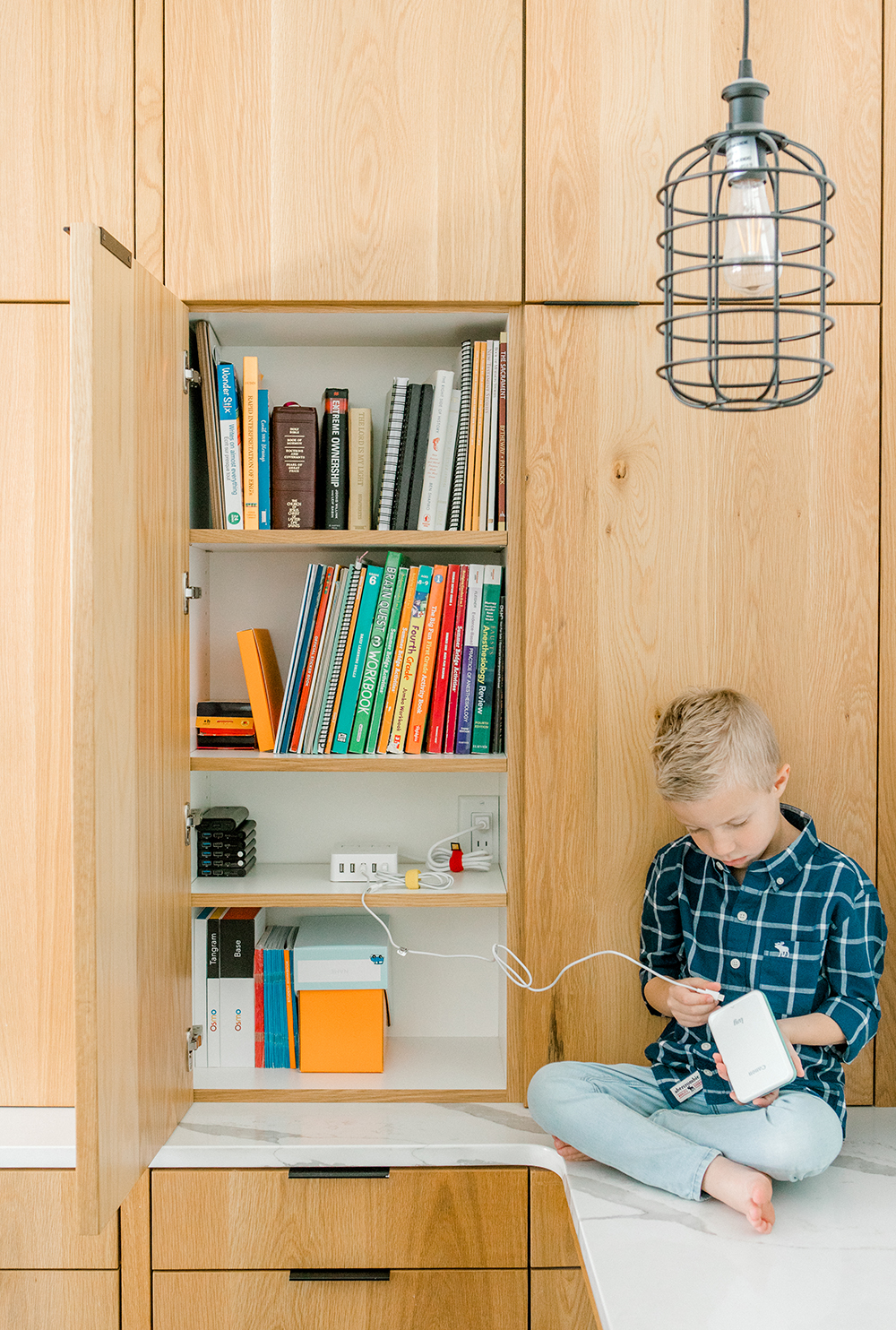 Kailee Wright office Charging station