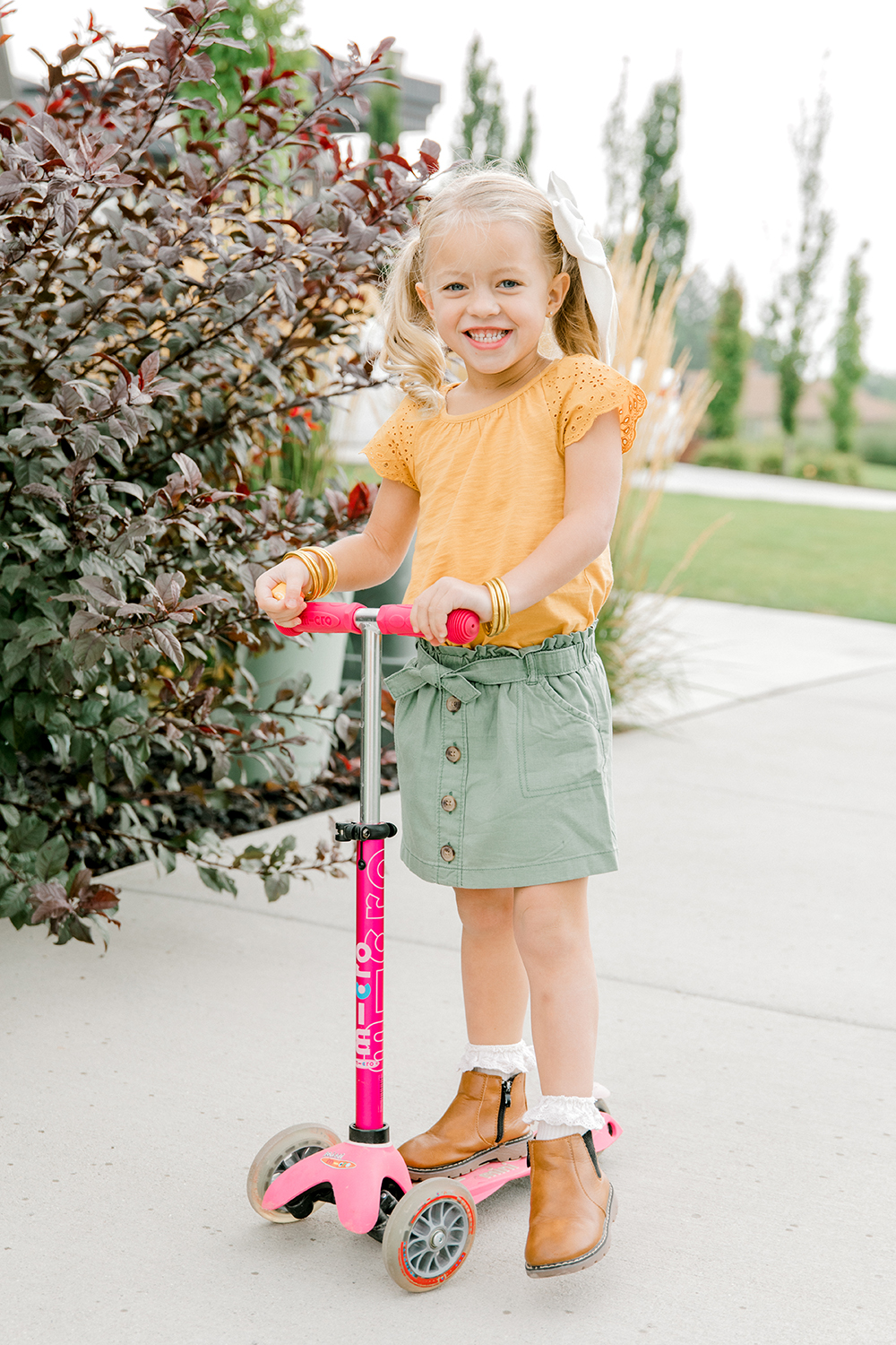 Kailee Wright OshKosh back to school clothes for kids