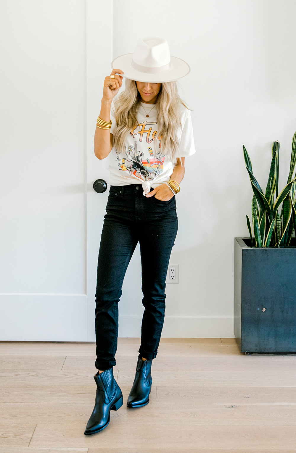 How to style black jeans Walmart Fashion