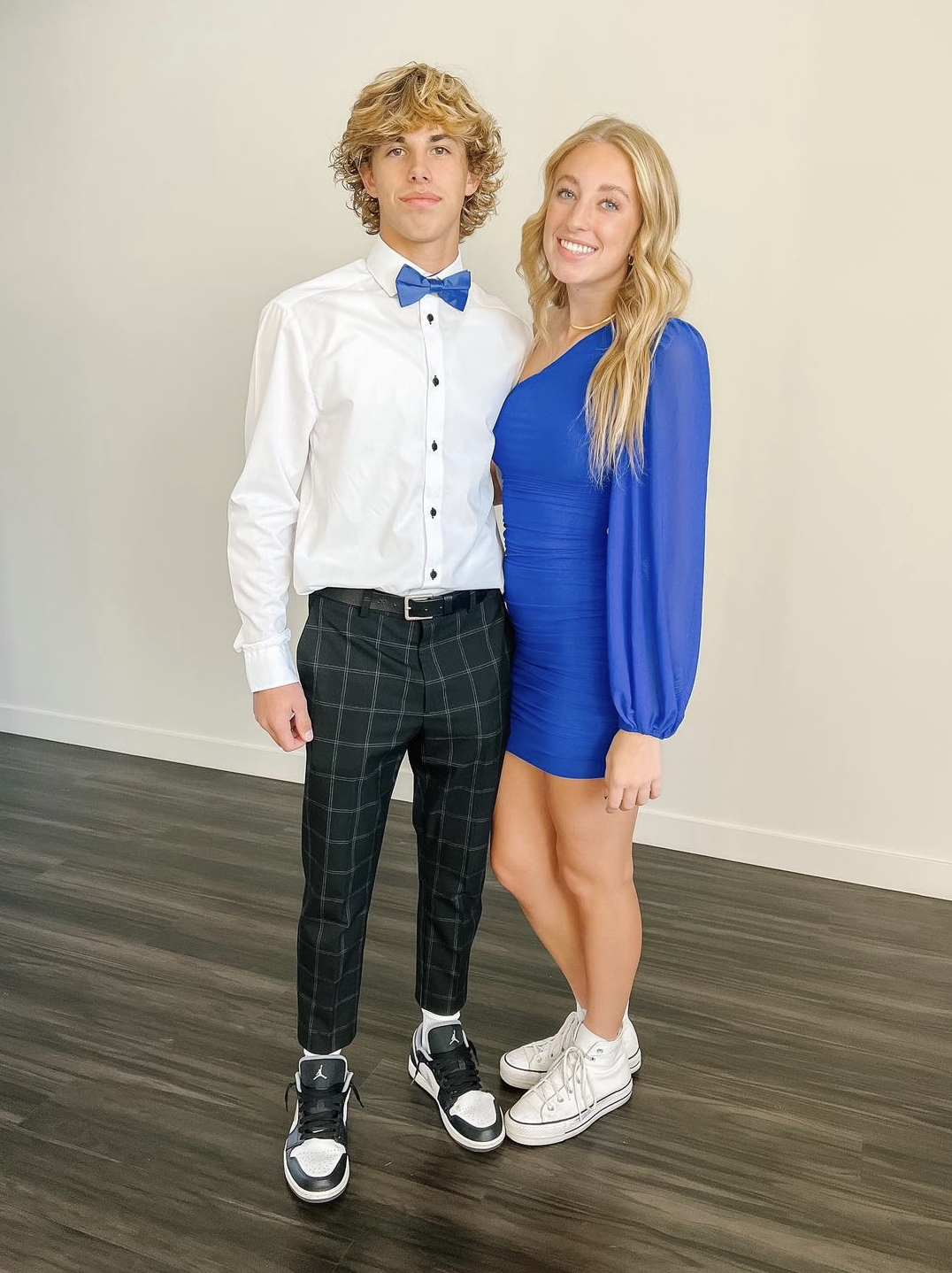Blue Short Formal Dress
