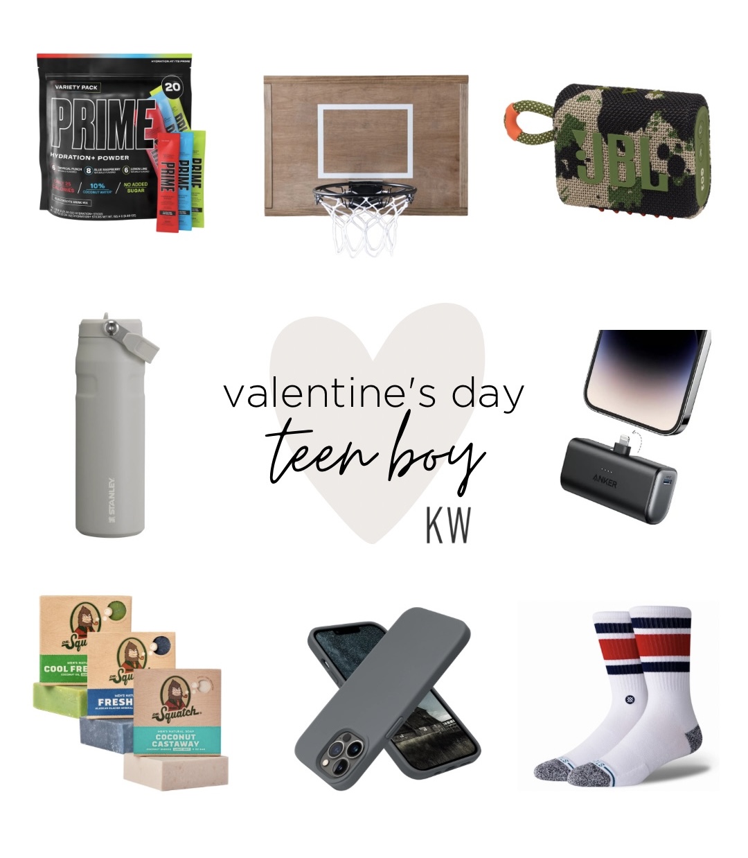 Kailee Wright: Valentine's Day Gift Ideas for Teen Boys
